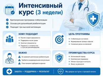 Реабилитация за 21 день в Невьянске
